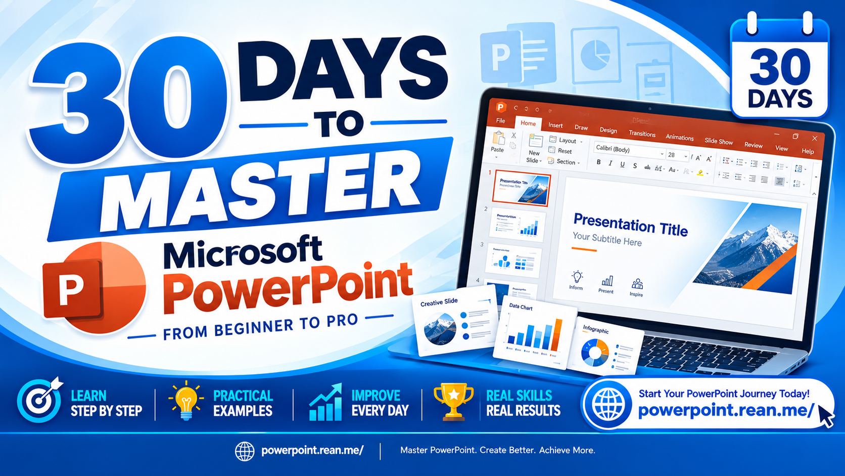 30 Days to Master PowerPoint in khmer